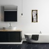 Stupell Industries Like Toilet Paper Funny Bathroom Black Framed Floater Canvas Wall Art - 2 of 4