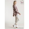 Women's Star & Leopard Waffle Knit Top - umgee - 2 of 4