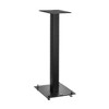 Triangle S01 Bookshelf Speaker Stands with Non-Slip Felt (Matte Black, Pair) - 3 of 4