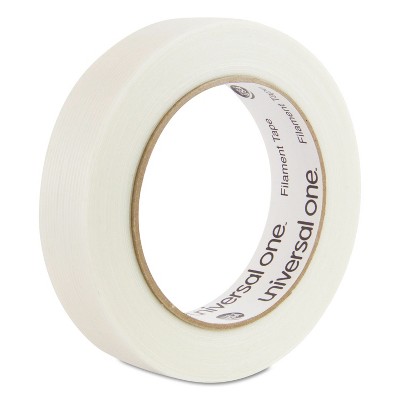 UNIVERSAL 350# Premium Filament Tape 24mm x 54.8m Clear 31624