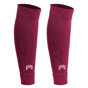 MediCaptain Pre Cut Soccer Sock Sleeves, Companion for Soccer Grip Socks, Securely Holds Shin Guards, Compression Leg Warmer - 1 of 4