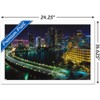 Trends International Cityscapes - Venetian Causeway Framed Wall Poster Prints - 3 of 4