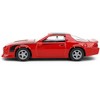 1985 Chevrolet Camaro Red with Black Top and Stripes "Collection" Series 1/64 Diecast Model Car by Majorette - 2 of 4