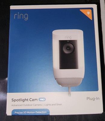 Ring Spotlight Cam Pro Battery, Outdoor Battery Powered Security Camera