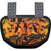 Battle Sports " Iridescent Graffiti " Chrome Football Back Plate - 2 of 2