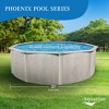 Aquarian Phoenix 21 Foot by 52 Inches Steel Frame Above Ground Swimming Pool, Pump and Ladder Kit with Sand Filter, Pool Liner, and Skimmer - 2 of 4