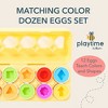 Magifire Matching Eggs for Toddlers, 12 Matching Eggs with Coordinated Shapes and Colors, Montessori Toys for 3 Years Old & Above - 2 of 4