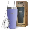 Healthy Human Stainless Steel Tumbler with Straw & Lid | (32oz, Lilac) - 4 of 4