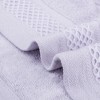 Unique Bargains Multi-Purpose Cotton Waffle Checkered Design Face Towels for Bathroom 6 Packs - 4 of 4
