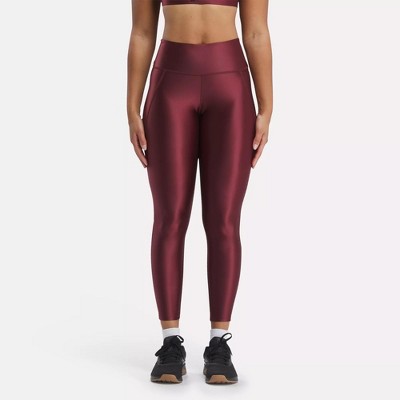 Reebok Id Train Allover Print Capri Leggings S Classic Maroon : Target