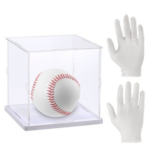 Unique Bargains Acrylic Dustproof Figure Doll Model Collectible Display Box - 1 of 4