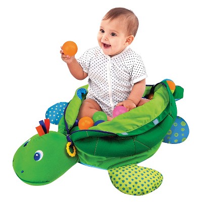 melissa & doug kids turtle ball pit