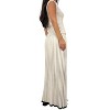 Women's Contrast Trim Ribbed Knit Midi Skirt - Illa Illa L - 3 of 4