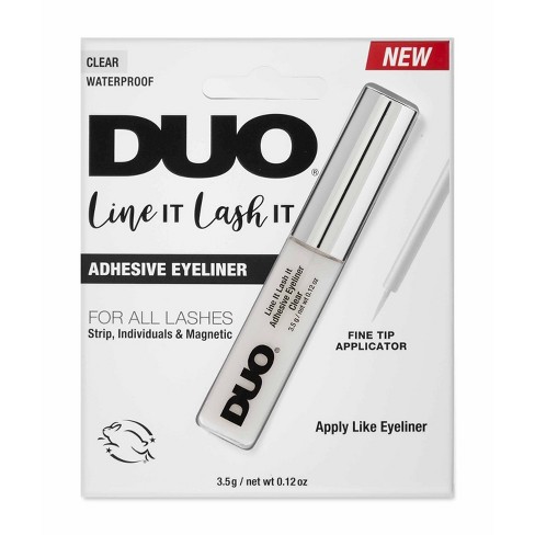 baggrund Kemi Taktil sans Duo Line It Lash It Adhesive Eyeliner - Clear - 0.12oz : Target