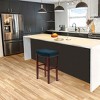 WestinTrends 29" Upholstered Saddle Seat Counter Stool - 2 of 4