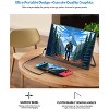 Portable Monitor 15.6'' FHD 1080P - Ultra-Slim Portable Laptop Monitor with Kickstand - IPS Display for PC, MAC, Phone, Xbox, PS5 - USB C & HDMI - 3 of 4