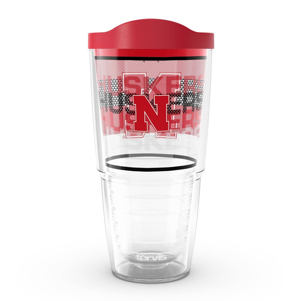 Photos - Glass NCAA Nebraska Cornhuskers 24oz Competitor Classic Tumbler