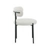 Meridian Furniture,Beacon Boucle Fabric Dining Chair, Set of 2 - 4 of 4