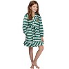 Harry Potter Girls' Striped Ruffle Plush Fleece Robe - 2 of 4