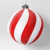 4ct 150mm Christmas Ornament Set Candy Cane Stripe - Wondershop™ - 3 of 3