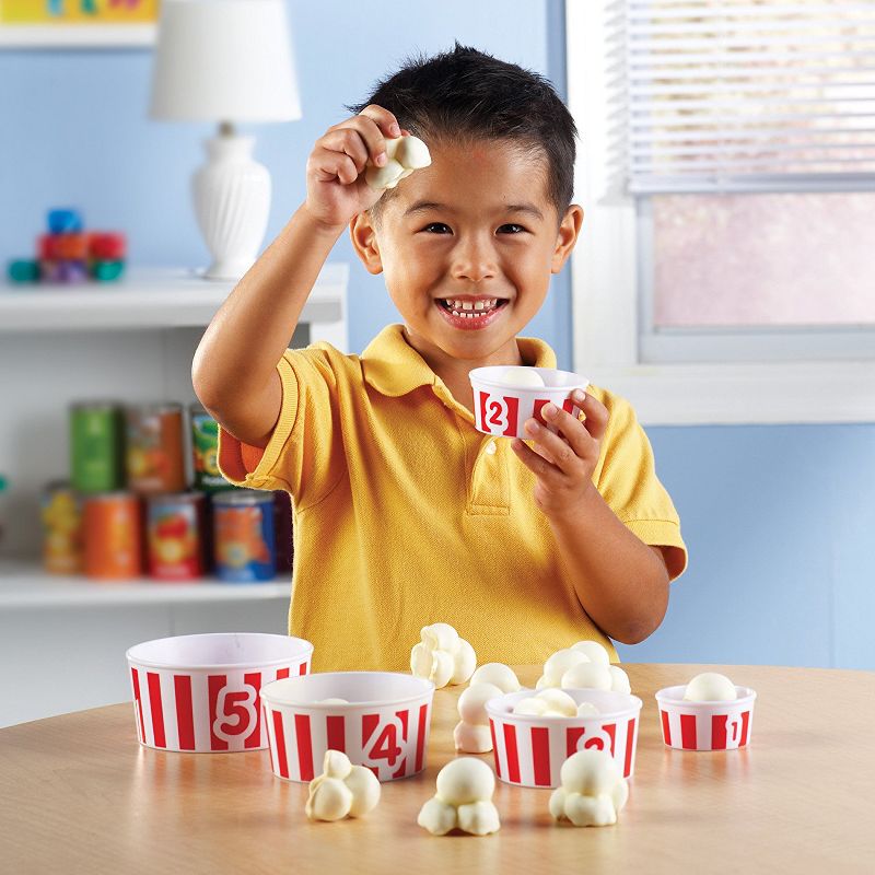 Learning Resources Smart Snacks Count 'Em Up Popcorn, 20 Piece Game, Ages 2+, 2 of 7