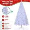 SUGIFT 7.5ft Premium Hinged Artificial Christmas Tree with 1305 Branch Tips and Sturdy Metal Base - 4 of 4