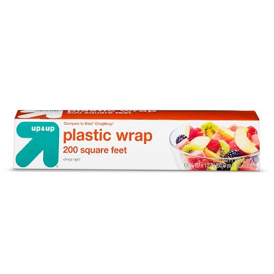 plastic saran wrap