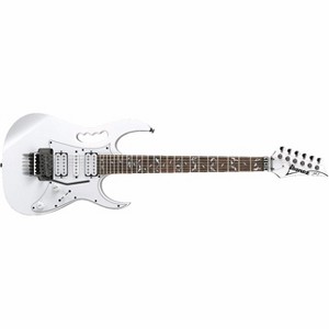 Ibanez JEMJR JEM/UV Steve Vai Signature 6-String Electric Guitar (White) - 1 of 2