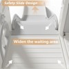 10 in 1 Toddler Slide Set,Kids Slide for Toddlers,Toddler Climber Slide PlaySet with Basketball Hoop,Outdoor Indoor Playground for Toddlers Upgraded - 4 of 4
