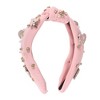 Unique Bargains Faux Diamond Heart Headband 1 Pc - 3 of 4