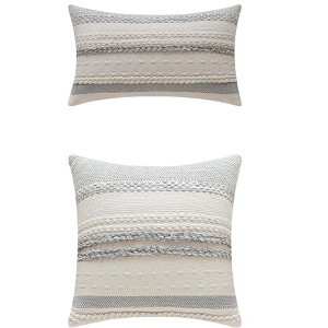 REGALWOVEN 2 Pcs Striped Decorative Throw Pillow Covers for Couch Bed Sofa Home Decor - 1 of 4