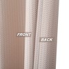 Soft Microfiber Fabric Shower Curtain or Liner with Decorative Embossed Pattern, Water Repellent - image 4 of 4