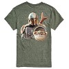 Men's - Star Wars - The Mandalorian Mando Portrait Short Sleeve Graphic T-Shirt - 2 of 4