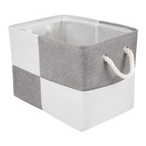 REGALWOVEN Cotton Collapsible Sturdy Lightweight Storage Bin 15.7*11.8*11.8in 1 Pc - 1 of 4