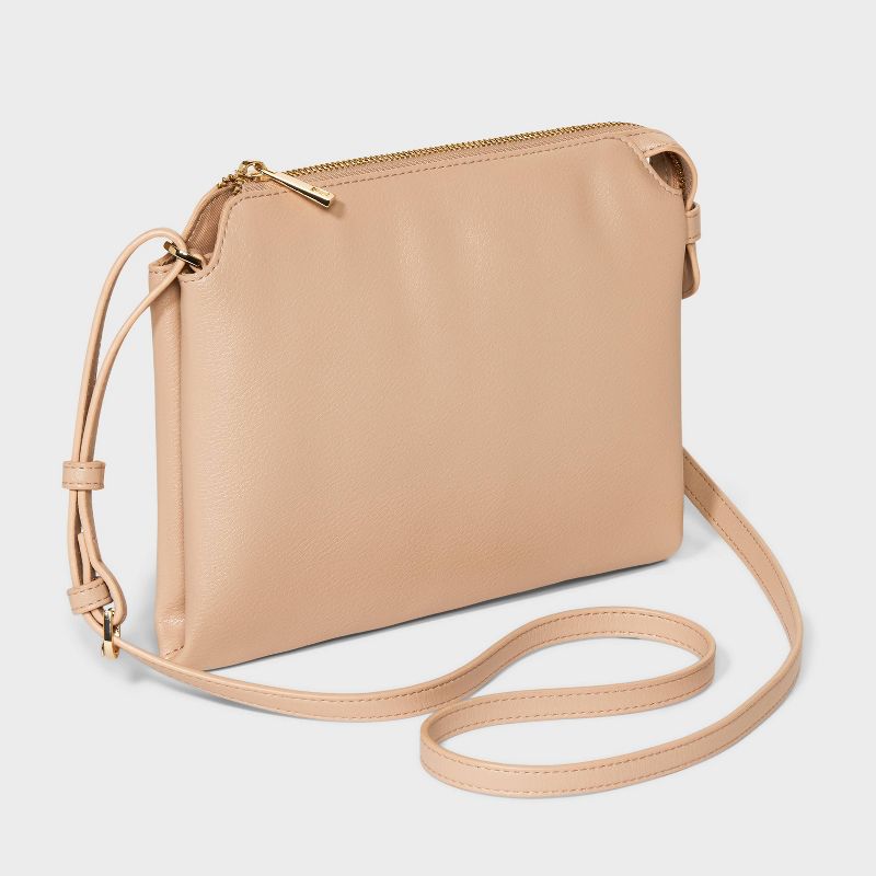 Double Gusset Crossbody Bag - A New Day™, 3 of 11