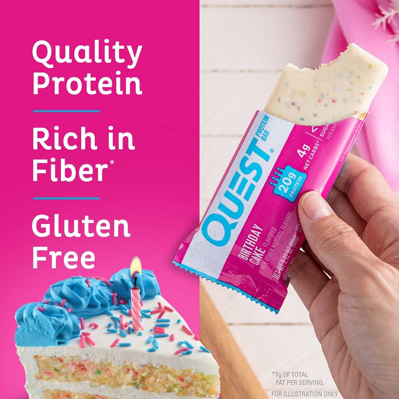 Quest Nutrition Protein Bar - Birthday Cake, 5 of 15