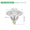 Unique Bargains Stainless Steel Anti-Backflow Kitchen with Protective Cover Drain Stoppers - 2 of 4