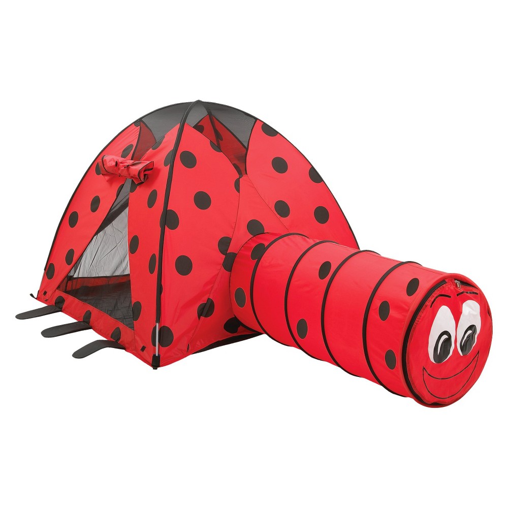 UPC 785319204201 product image for PACIFIC PLAY TENTS LadyBug Tent and Tunnel | upcitemdb.com