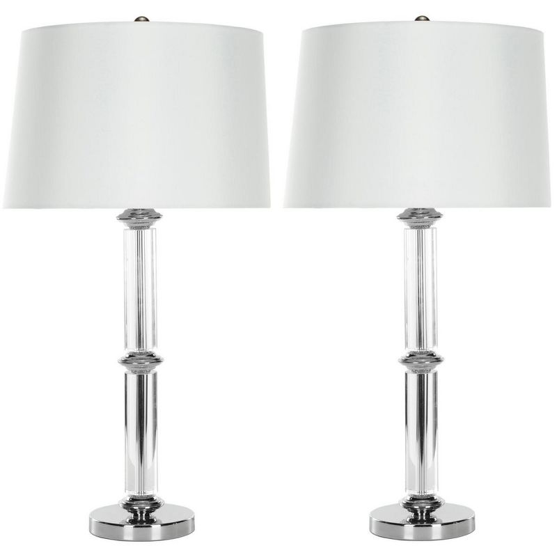 Vendome 28.5" Crystal Table Lamp (Set of 2) - Clear - Safavieh., 1 of 8