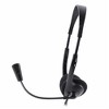 Insten Black Hands-Free Overhead VOIP Skype Headset with Microphone 3.5mm Audio Speaker, Black - 3 of 4