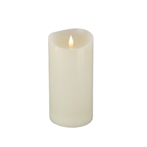 8" HGTV LED Real Motion Flameless Ivory Candle Warm White Light - National Tree Company - 1 of 4