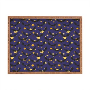 Hannah Kemp Field of Daisies Rectangular Tray - Deny Designs - 1 of 2