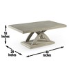 Jocelyn - 3 Piece Table Set (Sofa, End, Coffee Tables) - Gray - 2 of 4