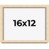 PosterPalooza | Classic Modern Yellow Picture Frame - UV Acrylic, Backing Board, Hanging Hardware Included - 2 of 4