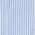 clear blue/white stripe