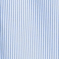 clear blue/white stripe