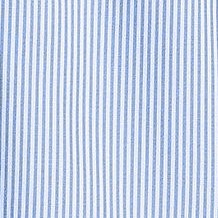 clear blue/white stripe