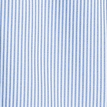 clear blue/white stripe