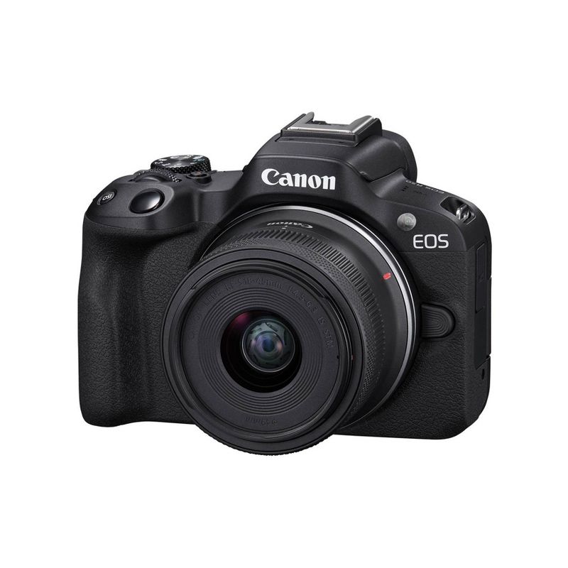 Canon - EOS R50 4K Video Mirrorless Camera with RF-S 18-45mm Content Creator Kit - Black, 5 of 10