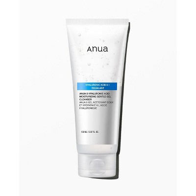 Anua 8 Hyaluronic Acid 8 + Squalane Moisturizing Gentle Gel Cleanser (5.07 oz) MADE IN KOREA | Facial Wash | Face Cleanse